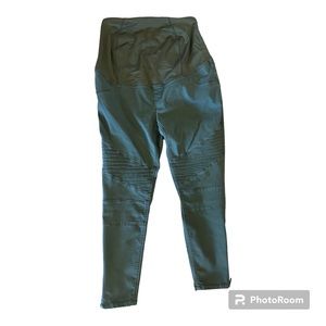 Isabel Maternity Crossover Panel Utility Jeggings